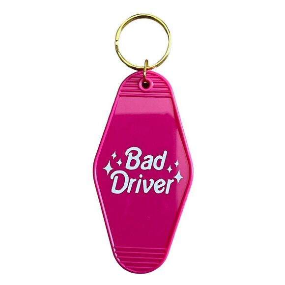 Hot Pink Barbie Hotel Motel Keychain - Picture 5 of 6